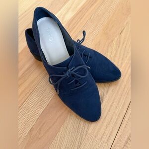 Bar III Gelsey Lace-Up Oxford Flats 8.5